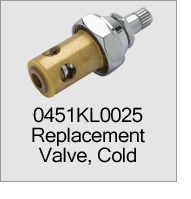 0451KL0008 Faucet Replacement Valve, Cold