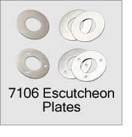 7106 Escutcheon Plates