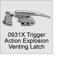 0931X Trigger Action Explosion Venting Latch