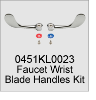 0451KL0023 Faucet Wrist Blade Handles Kit