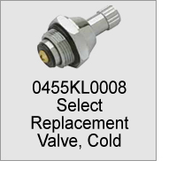 0455KL0008 Faucet Replacement Valve, Cold