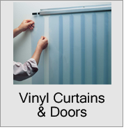 Vinyl Curtains & Doors Menu