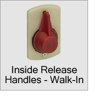 Inside Release Handles - Walk-In