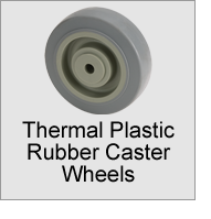 Thermal Plastic Rubber Caster Wheels