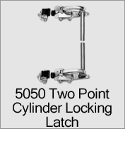 5050 Two Point Cylinder Locking Latch