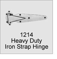 1214 Heavy Duty Iron Strap Hinge