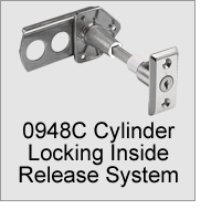 0948C Cylinder Locking Inside Release System