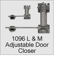 1096 L & M Adjustable Door Closers