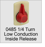 27C 1/4 Turn Low Conduction Inside Release