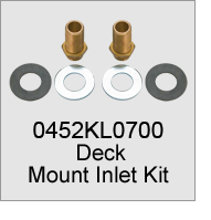 0452KL0700 Faucet Deck Mount Inlet Kit