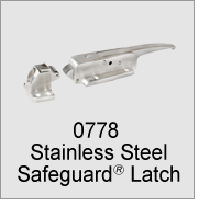 0778 Stainless Steel SafeGuard Latch