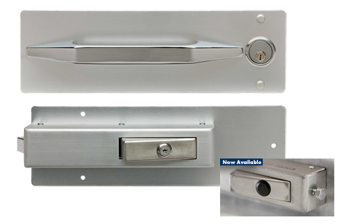 Freezer Cooler Door Handle Latch Stainless Steel Spring Loaded Mount  Hardware