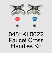 0451KL0022 Faucet Cross Handles Kit