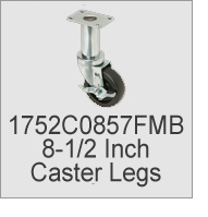 1752C0857FMB 8-1/2 Inch Caster Legs