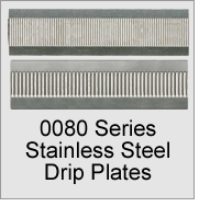 0080 Series Stainless Steel Drip Plates
