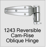 1243 Reversible Oblique Hinge