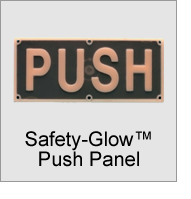Safety Glow Push Panel
