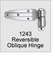 1243 Reversible Oblique Hinge