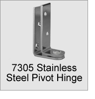 7305 Stainless Steel Pivot Hinge