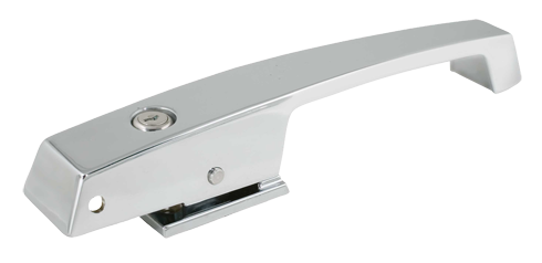 HomDSim Industrial Door Lock Handle Safeguard Radial Latch Freezer Handle  Oven Handle Test Box Cold Storage Handle Forced Door Handle Lock (A65)