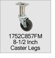 1752C857FM 8-1/2 Inch Caster Legs