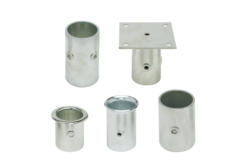 1765 Zinc Plated Steel Leg Sockets